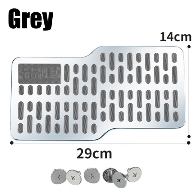 Heel Pad Car Fitment Grey OEM Part Number Rest Pedal As Picture Shows Fitment For Most Cars Metal Repair Metal Repair