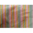 thumbnail image 3 of oneOone Cotton Silk Fabric Multicolor Stripe Print Fabric By Yard 42 Inch Wide, 3 of 3