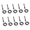 thumbnail image 4 of 10x Stainless Steel Fishing Rod Guides Fishing Rod Tip 6, 4 of 8