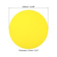 thumbnail image 2 of Unique Bargains 13-inch Round Cardboard Paper, 40 Pcs Blank Disc Circles Slices for Party Decorations DIY Craft, Yellow, 2 of 6