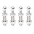 thumbnail image 1 of Unique Bargains 4 Set 10mm Car Gas Strut Ball Stud Silver Tone for Gas Struts Shock, 1 of 5