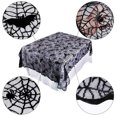 thumbnail image 2 of Halloween Tablecloth Decorative Cobweb Festival Lace Tablecloth Table Cover, 2 of 10