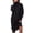 Black, variant on cfhntfmh Sweater Dresses for Women Soft Knit High Neck Long Sleeve Pullover Dress Party Casual Solid Color Mini Dress