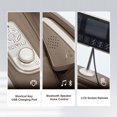 thumbnail image 4 of MassaMAX 2025 Version 3D Full Body Massage Chair, Zero Gravity Recliner with SL Track, Heating Function, Beige/Brown, 4 of 8
