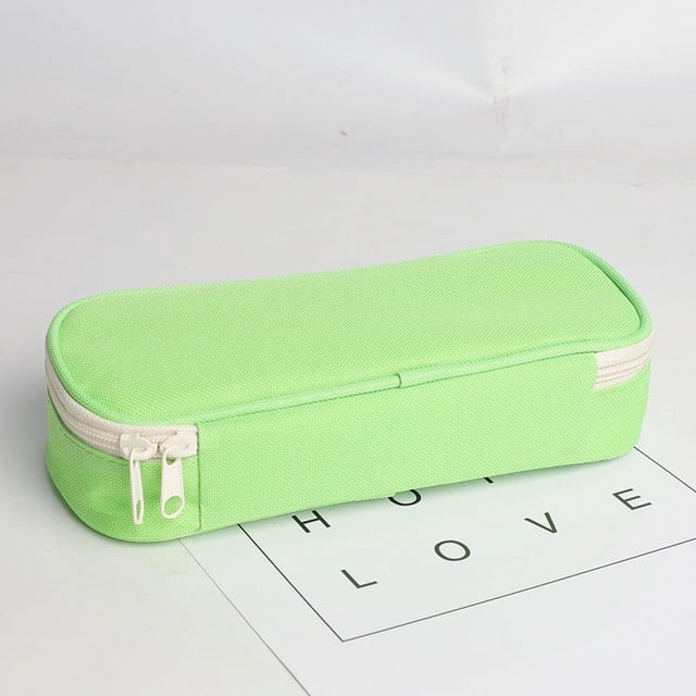 Meitianfacai 2pc Pencil Case Cloth Pencil Case Large Capacity Student Pencil Case