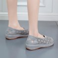 thumbnail image 3 of XZNGL Chaussures Plates pour Femmes à Talon Compensé Ajouré Décontractées Grande Pointure Chaussures Simples, 3 of 9