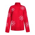 thumbnail image 4 of Dvkptbk Chandails de Noël pour Femmes Mode Femmes Chandail à Manches Longues Col Rond Décontracté Vêtements en Solde, 4 of 5