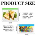 thumbnail image 2 of Reusable Food Storage Bags - 10 Pack Freezer Bags Reusable Gallon Bags, 2 of 8