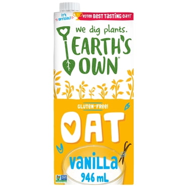 Earth's Own Gluten-Free, Vanilla Oat Milk Alternative, 946ml
