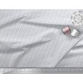 thumbnail image 2 of Soimoi Crepe Silk Fabric Geometric Small Printed Craft Fabric by The Yard 42 Inch Wide, 2 of 3