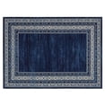 thumbnail image 2 of GOGRANT Washable Area Rug 5x7ft Blue Tones Non Slip Modern Print Carpet, 2 of 13
