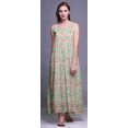 thumbnail image 4 of Bimba Robe de Nuit en Rayonne pour Femmes Maxi Imprimée Tenue de Sommeil Robe de Nuit-TP, 4 of 5