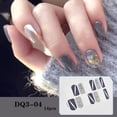 thumbnail image 4 of 15 Styles Semi Cured Gel Nail Stickers Full Nail Required Gel Wraps, 4 of 9