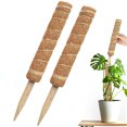thumbnail image 1 of STIFH Moss Pole 26 Inch for Monstera and Climbing Indoor Plants with 15.4 Inch Coco Plant Pole (2 Pack), 1 of 4