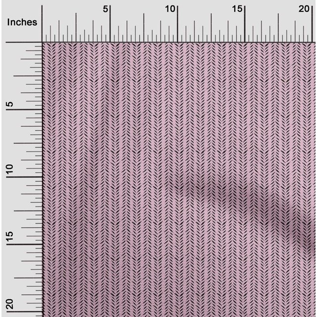 oneOone Cotton Poplin Fabric Leaves Block Decor Fabric Printed BTY 42 Inch Wide