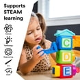 thumbnail image 2 of Baby Einstein Bridge & Learn Magnetic Activity Blocks, 2 of 8