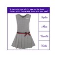thumbnail image 2 of Robe Fille Rentrée Cadeau Personnalisé Uniforme Scolaire Nom Brodé 12 Ans, 2 of 7