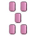 thumbnail image 2 of jesticaly Étui de Transport pour Écouteurs avec Fermeture Éclair Boîte de Rangement Sans Fil pour Écouteurs Organisateur Polyvalent pour Protection Pochette pour Extérieur Rose 5Ensemble, 2 of 6