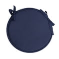 thumbnail image 1 of PRETXORVE Coussins d'Intérieur et d'Extérieur Coussins Ronds avec Attaches, Coussins Ronds pour Chaises de Salle à Manger Coussin de Siège Rond Ensemble de Coussins de Jardin pour Meuble, 1 of 2