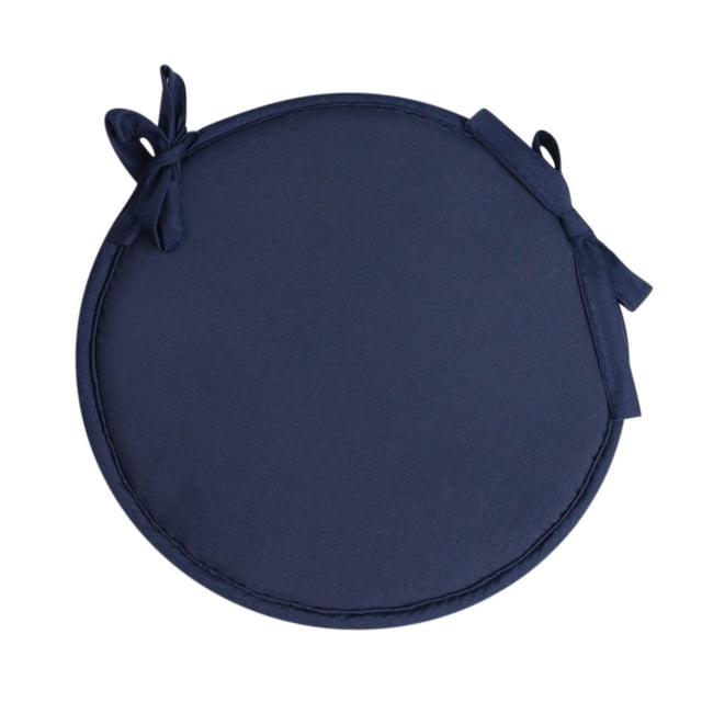 PRETXORVE Coussins d'Intérieur et d'Extérieur Coussins Ronds avec Attaches, Coussins Ronds pour Chaises de Salle à Manger Coussin de Siège Rond Ensemble de Coussins de Jardin pour Meuble
