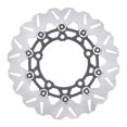 thumbnail image 1 of Motorcycle Front Brake Disc Rotor, Front Wheel Brake Disc Rotor, Stainless Steel, Aluminum Alloy, Fits Replacement for Pcx125, Pcx150, Pcx160 with Improved Design, Enhanced, 1 of 7