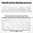 thumbnail image 2 of Estbridge Topographic Mouse Pad  White Extended Gaming Mouse Pad  Topographic Desk  Laptop Waterproof Desk Decor Writing Pad For Work  Game  Office  Home - Topographic Contour, 2 of 7