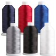 thumbnail image 1 of Superpunch SuperB Assorted Colors Polyester Embroidery Thread, 5000m, 6 Cones, 1 of 2