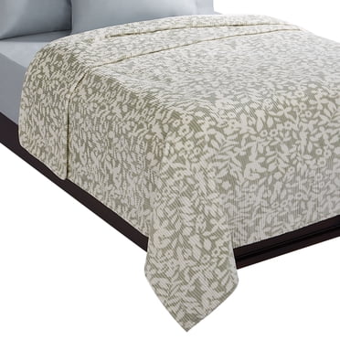 HOMETRENDS Luxury Plush Blue Polyester Bed Blanket, King