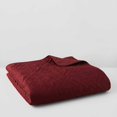 thumbnail image 2 of 1872 Wisteria Coverlet, King, 400-thread count, Burgundy, 2 of 4