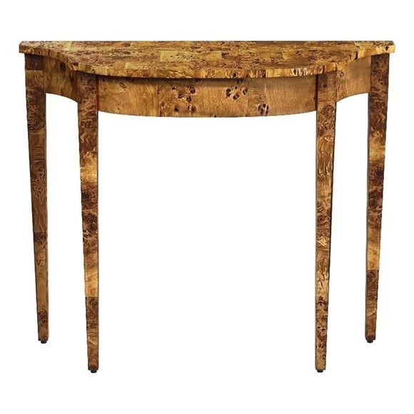 Butler Specialty Company Chester 36" Console Sofa Table - Traditional Brown Burl