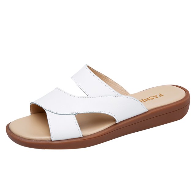 B91xZ Sandale Confort Unisexe-Adulte à Enfiler pour l'Été, Blanc 41