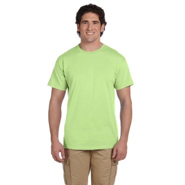 Gildan T-Shirt en Jersey Prélavé à Col Ultra Rubané pour Hommes, Style G2000