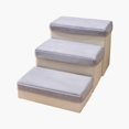 thumbnail image 1 of Pet Dog Stairs, Pet Steps, Climbing Ladder Soft, Removable Cover, Non Slip Puppy Stairs, Ramp Ladder for Dogs, Indoor, Climbing, Kitty, Puppy 3 Ladder 60x35x30cm, 1 of 8
