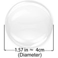 thumbnail image 3 of Butée de Poignée de Porte Murale 2 Pouces Ensemble. 6 Pcs de Bouton de Porte en Caoutchouc Transparent, Coussin de Bouclier Mural Rond. Protecteur Mural Silencieux pour Poignée de Porte. Pare-Chocs de Porte Protecteur Mural Silencieux. Autocollant, 3 of 6