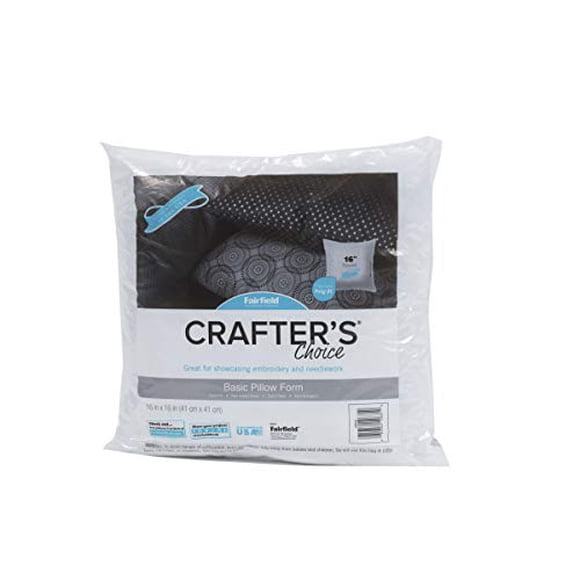 FAIRFIELD Crafter’s Choice® Pillow Form, 41 × 41 cm (16 in × 16 in)