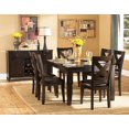 thumbnail image 2 of Topline Home Furnishings Solid Wood Dark Cherry Table, 2 of 5