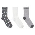 thumbnail image 1 of George Women's Crew Socks 3-Pack, 1 of 1