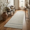 thumbnail image 3 of Rug Branch Maise Abstract Indoor Outdoor Area Rug, Cream Blue, Modern - Entryway, Hallway, Bathroom, and Kitchen, 3 of 5