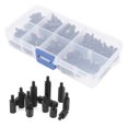 thumbnail image 4 of Assortiment Kit, Ensemble d'Écrous en Nylon Résistant à la Corrosion, Nylon Isolant Noir pour Galvanoplastie, 4 of 8