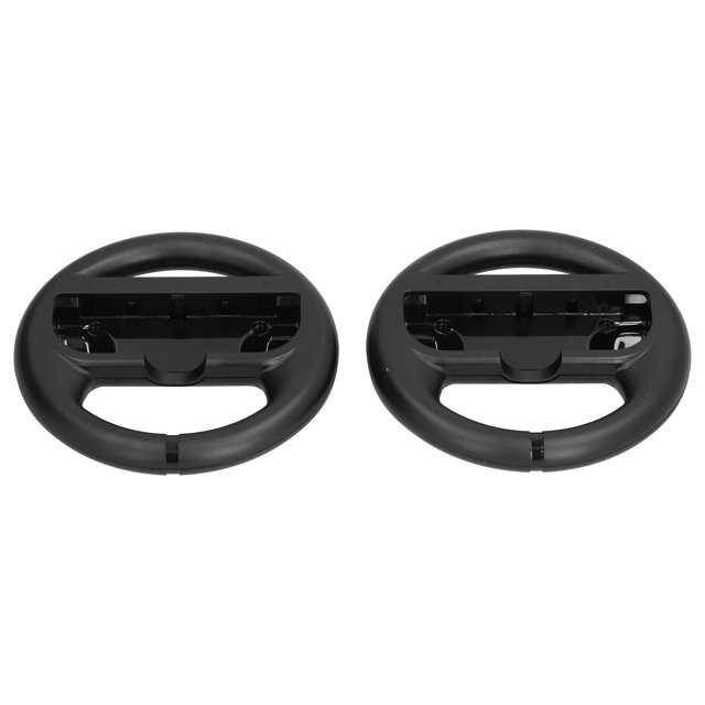 Wheel Controller, Nice Gift Steering Wheel Switch Controller Durable ABS Material Easy To Install For Switch Racing Game For Adults And Children Black
