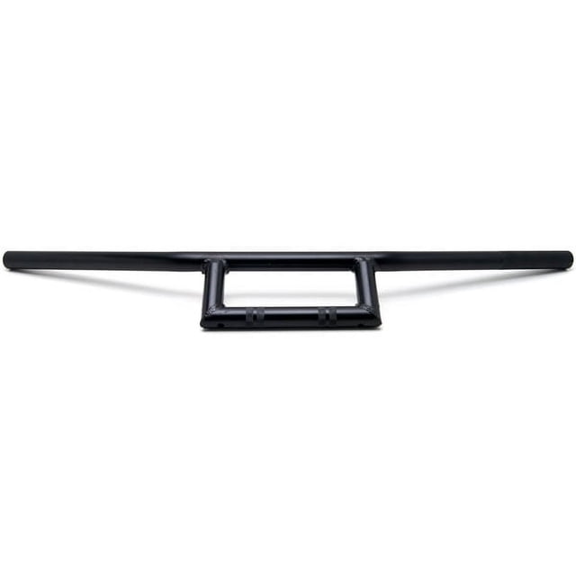 Krator Guidon de Moto 7/8" Noir Style de Fenêtre Compatible avec Kawasaki Ninja 650R 650 R