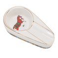 thumbnail image 4 of Cigar  Tray, Wide Smoke Slot No Fading Ceramics Ashtray  For Smoking Type 1, 4 of 8