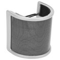 thumbnail image 1 of Pare-Brise de Microphone, Bouclier d'Isolation de Micro Réduit le Bruit Plosive Forme en U Multicouche Facile à Fixer pour Studio d'Enregistrement, 1 of 8