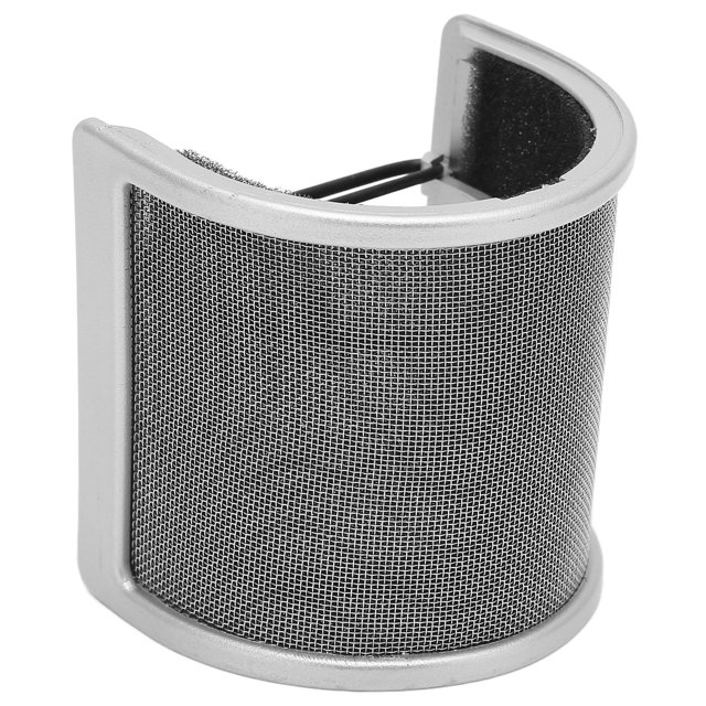 Pare-Brise de Microphone, Bouclier d'Isolation de Micro Réduit le Bruit Plosive Forme en U Multicouche Facile à Fixer pour Studio d'Enregistrement
