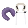 thumbnail image 1 of lionlar Massage Table Face Cradle with Pillow Cushion Support Bracket SPA Adjustable Violet, 1 of 9