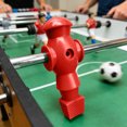 thumbnail image 3 of Replacement Foosball Players Resin Realistic Figure Blue Red with Rod Holes for Football Game Table Soccer Replacement Parts, 3 of 3