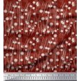 thumbnail image 1 of Soimoi Poly Georgette Fabric Geometrical Check & Aster Floral Decor Fabric Printed Yard 42 Inch Wide, 1 of 3