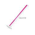 thumbnail image 2 of INSPIRE CHIC Men's Self-tied Solid Color Neckties Flat Neckwear Knitted Ties Rose Red, 2 of 5