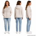 thumbnail image 3 of Reebok Women's Polar Fleece Mixed Jacket, Sizes XS-XXL, 3 of 3