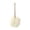 White, variant on TopLLC Bath Shower Loofah Sponge, Fine Mesh Exfoliating Shower Pouf Flexible Bath Ball with Hanging Rope, Deep Cleaning Back Scrubber Sponge Body Wash Puff Bathing Accessories for Men and Women